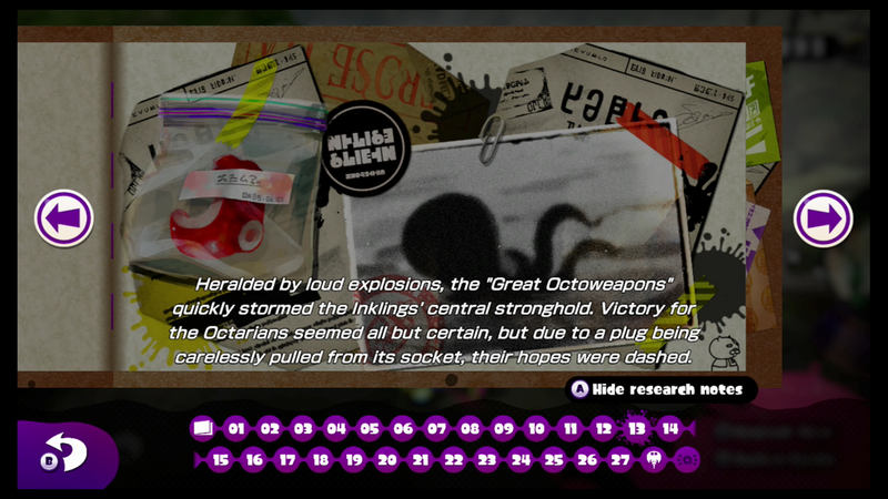 Illustration for article titled The Silly and Twisted Secrets of Splatoon's Sunken Scrolls